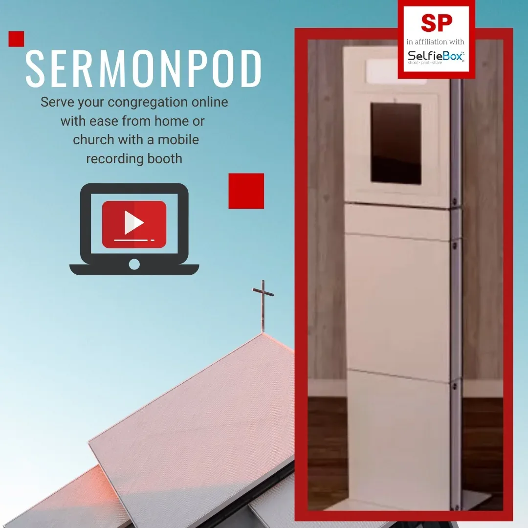 Original SermonPod mobile recording booth campaign