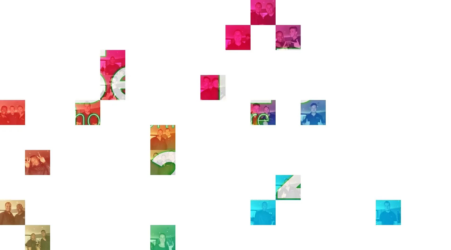 SelfieBox Year-End 2022 Mosaic Wall