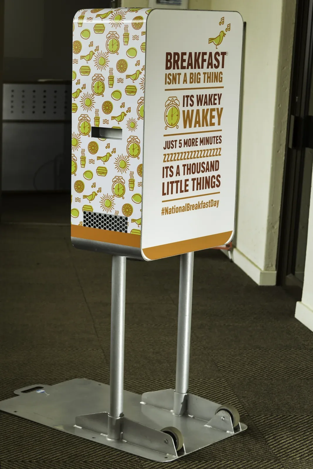 McDonald's campaign full wrap on a SelfieBox