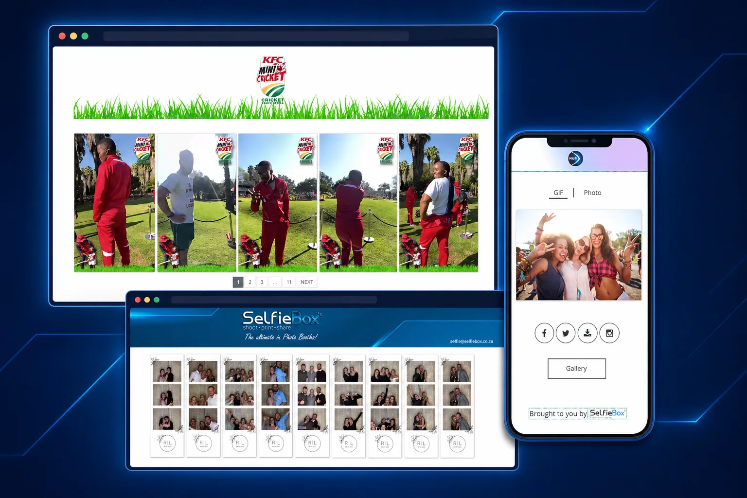 Digital galleries and sharing screens help turn booth activity into useful follow-up