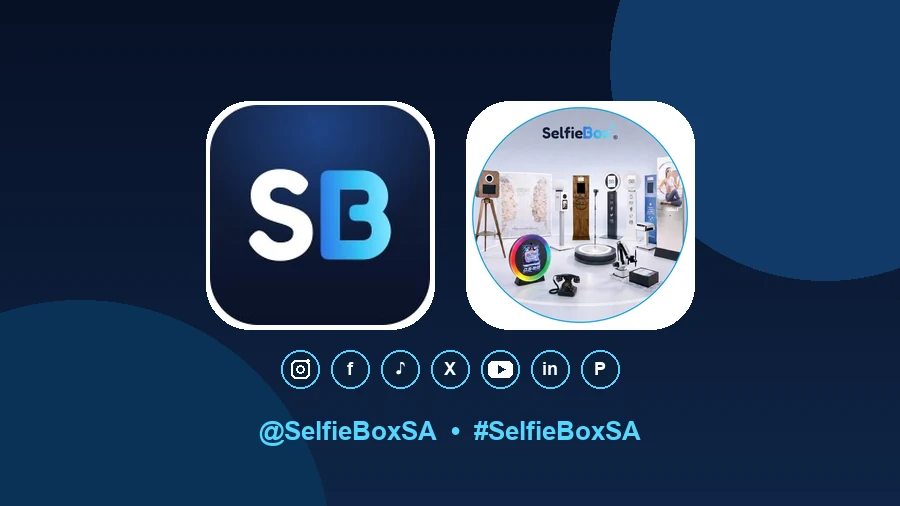 Follow SelfieBox social media and leave a review