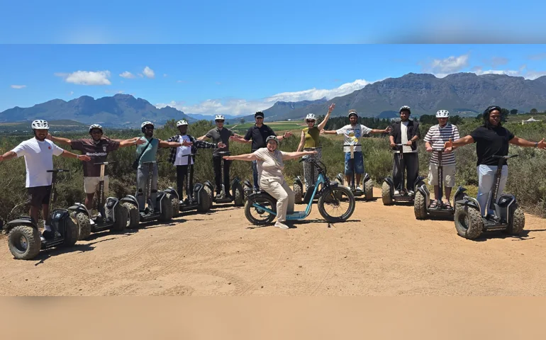 Cape Town Year-End 2025: A Segway Adventure at Spier