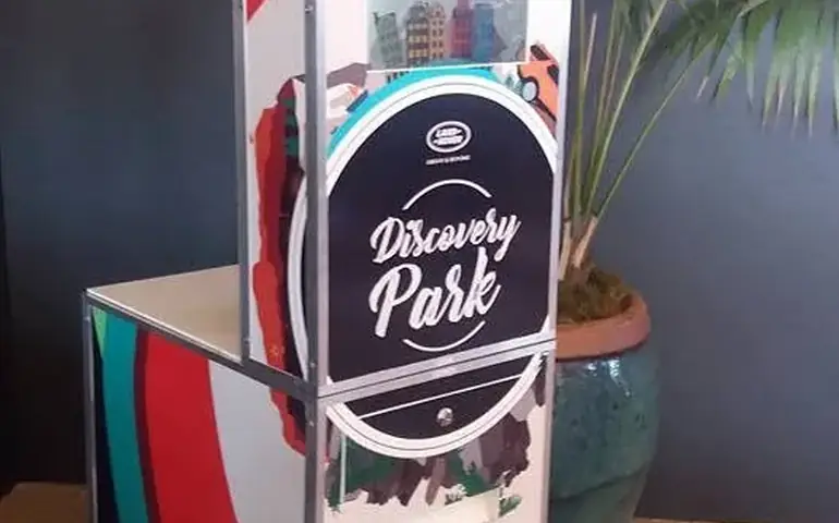 InstaBox at the Land Rover Discovery Launch