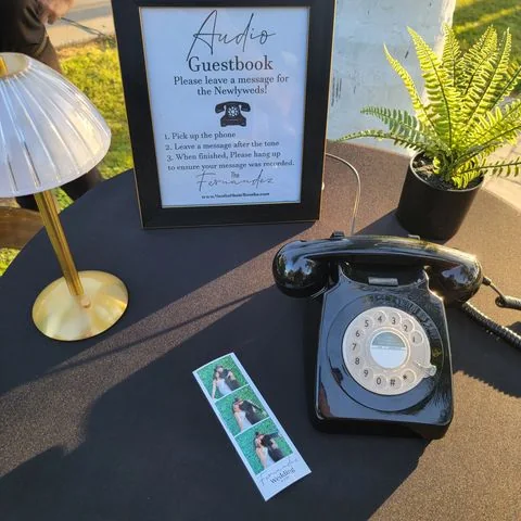 Audio Guest Book setup