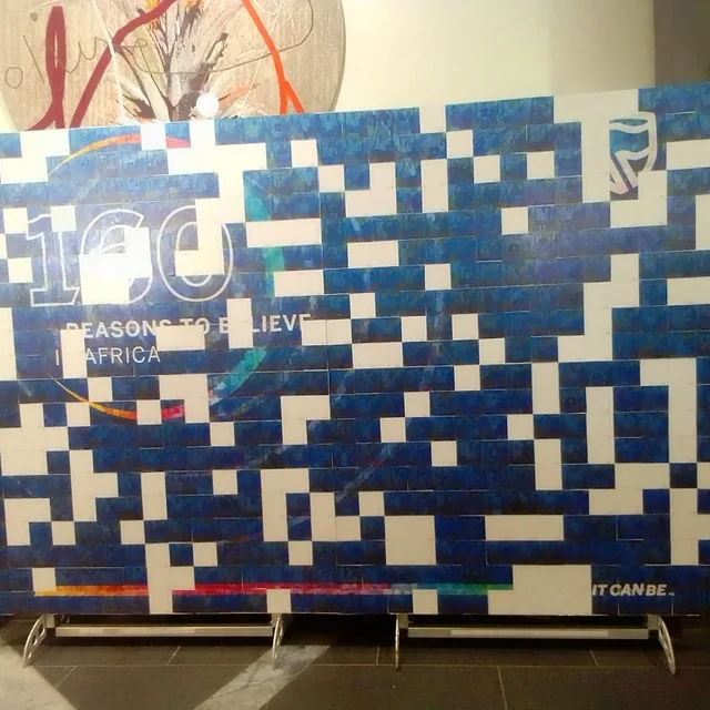 Mosaic Wall at an event