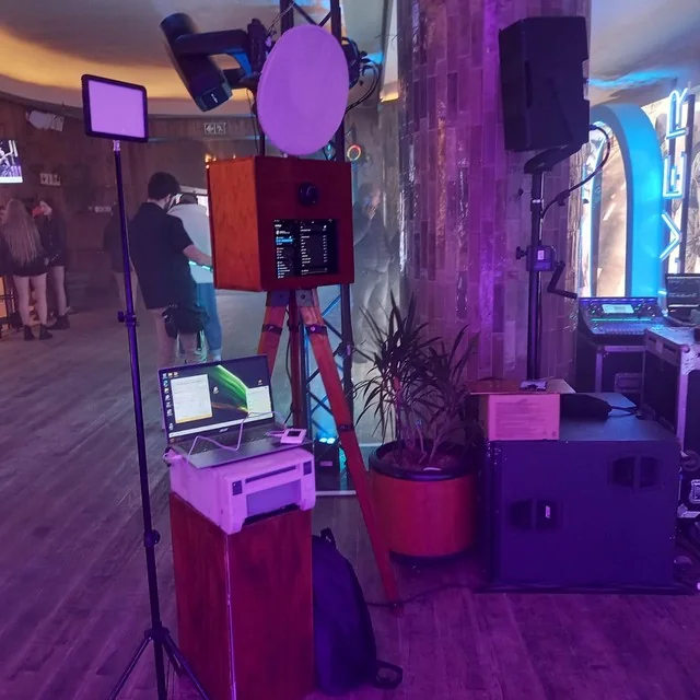 Retro at an event
