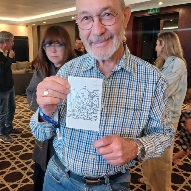 Ai SelfieSketch at an event