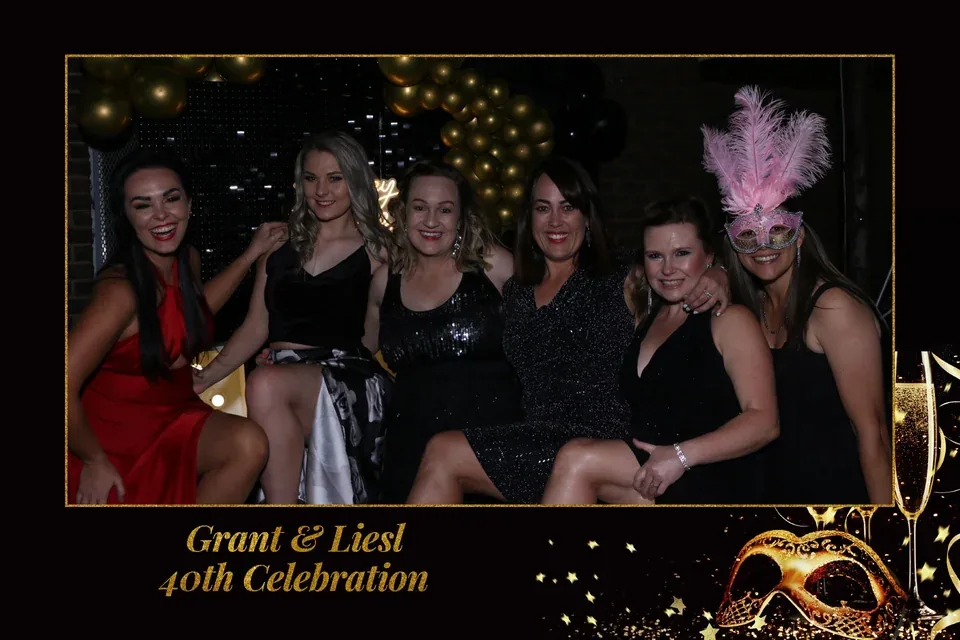 Birthday celebration with a SelfieBox photo booth