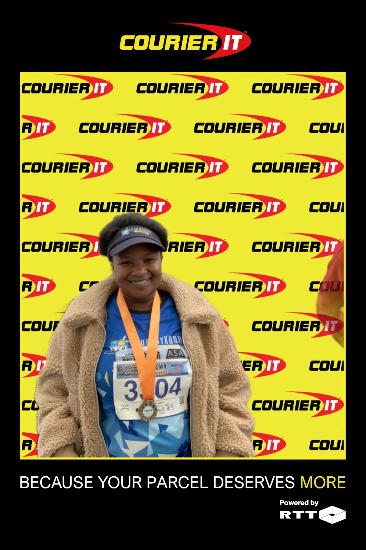 HaloBox photo booth for Ampd at Cape Town Festival of Running in Sea Point Cape Town Western Cape