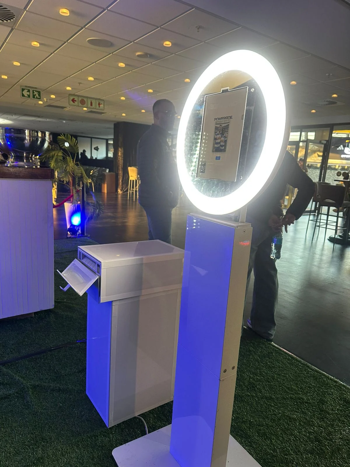 HaloBox photo booth at Powerade's Stormers jersey launch in Cape Town