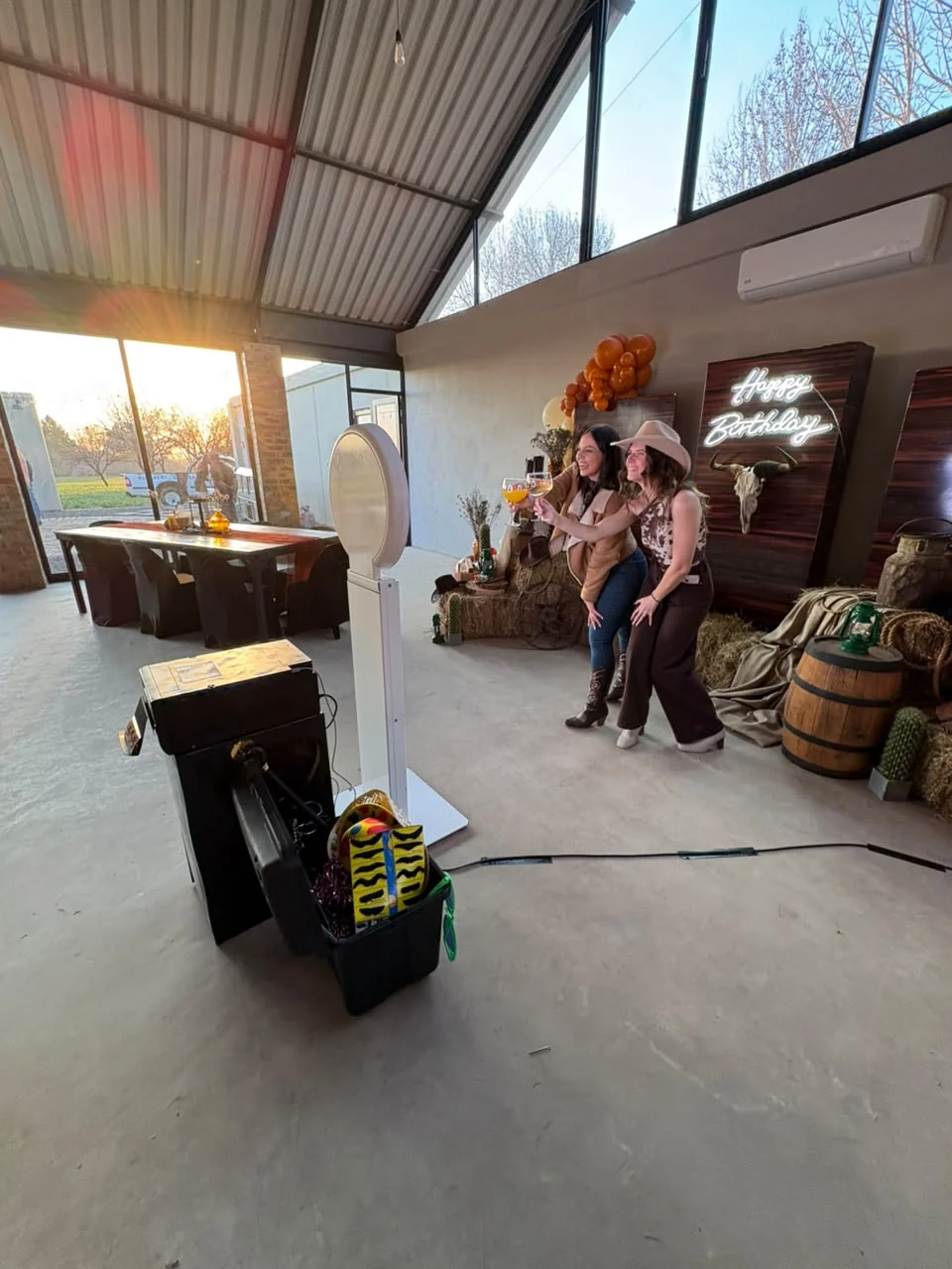 HaloBox photobooth for Gerhard and Jimmy's 30th birthday in Sasolburg Free State