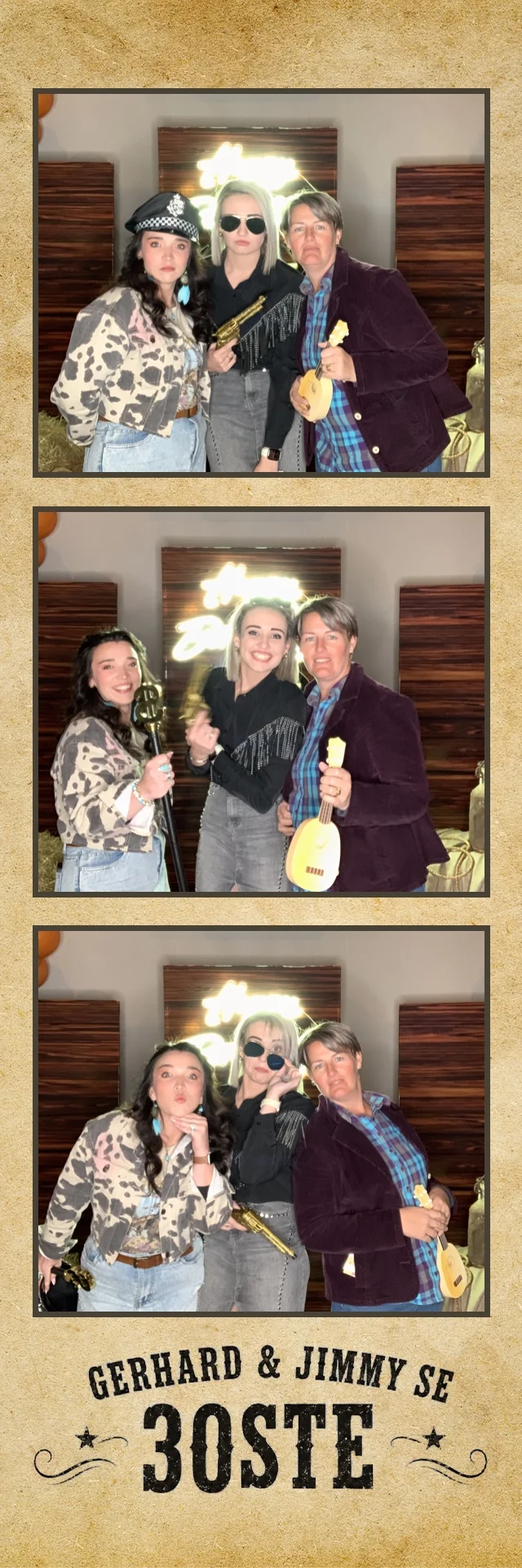 HaloBox photobooth for Gerhard and Jimmy's 30th birthday in Sasolburg Free State