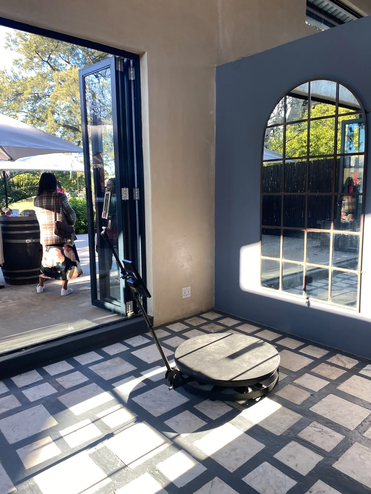 HaloBox photo booth for Hillebrand Gori's Women's Day at Rozendal Winery