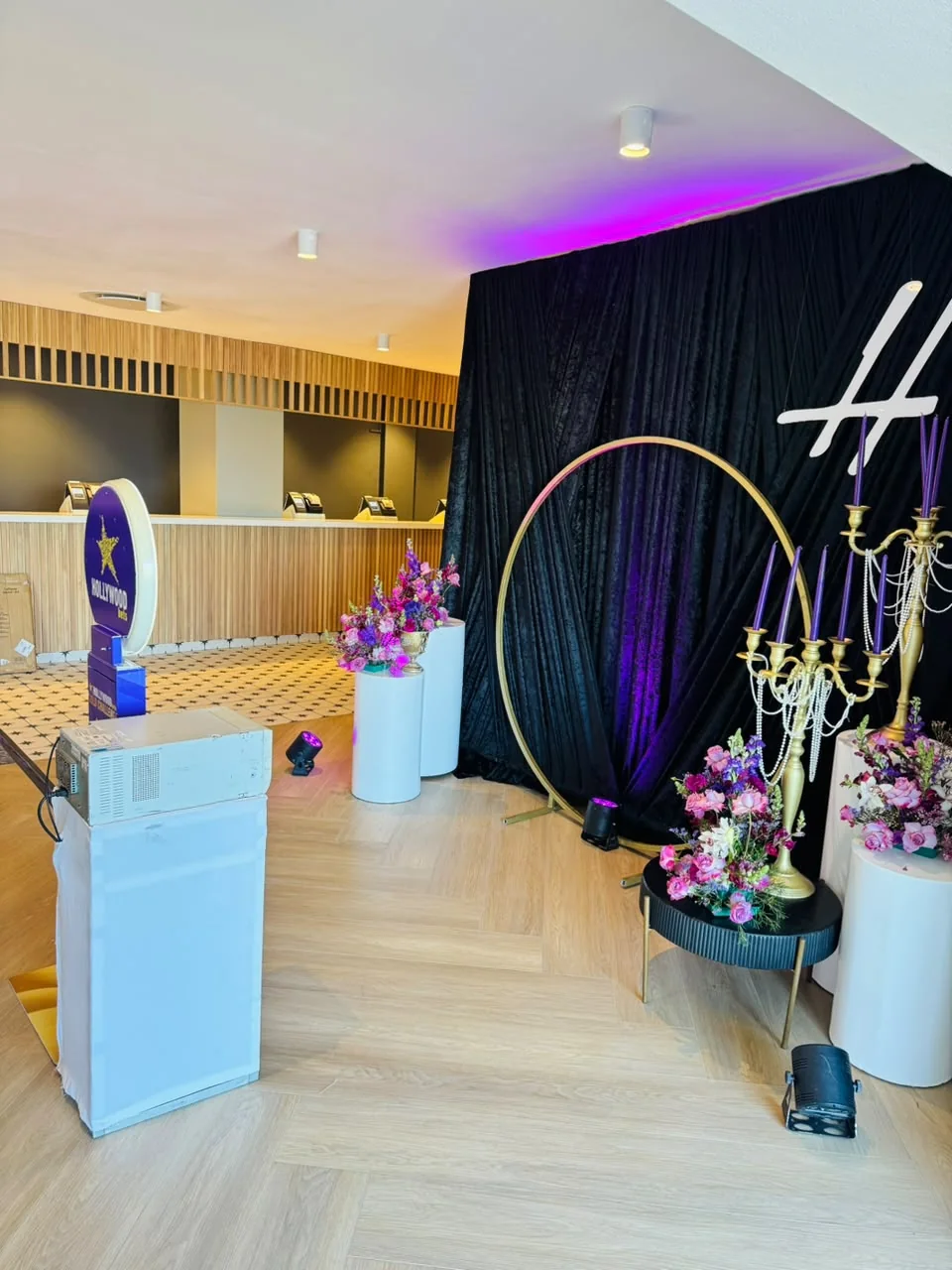 Branded HaloBox setup for HollywoodBets Gold Challenge 2026 in KwaZulu-Natal