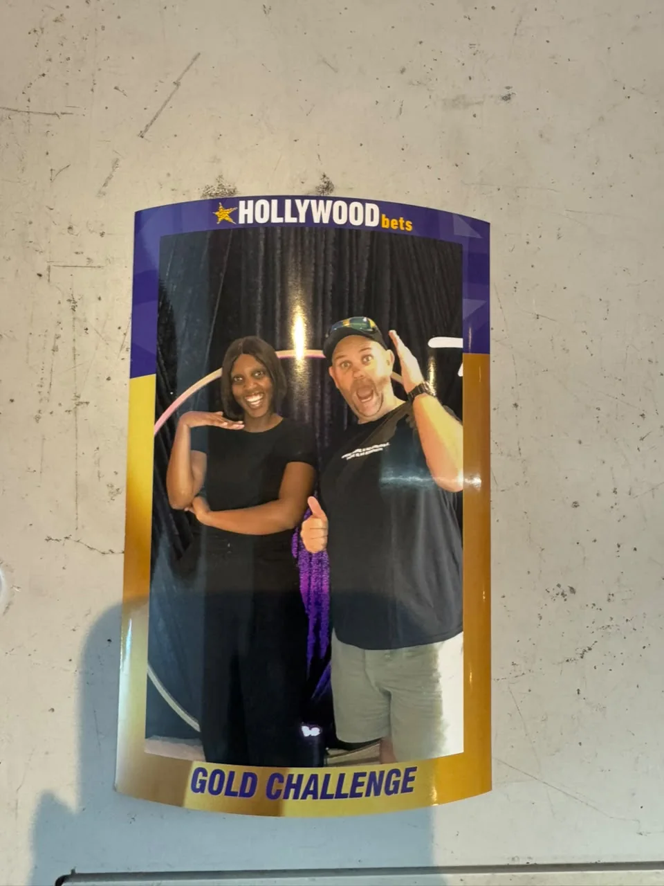 Branded HaloBox setup for HollywoodBets Gold Challenge 2026 in KwaZulu-Natal