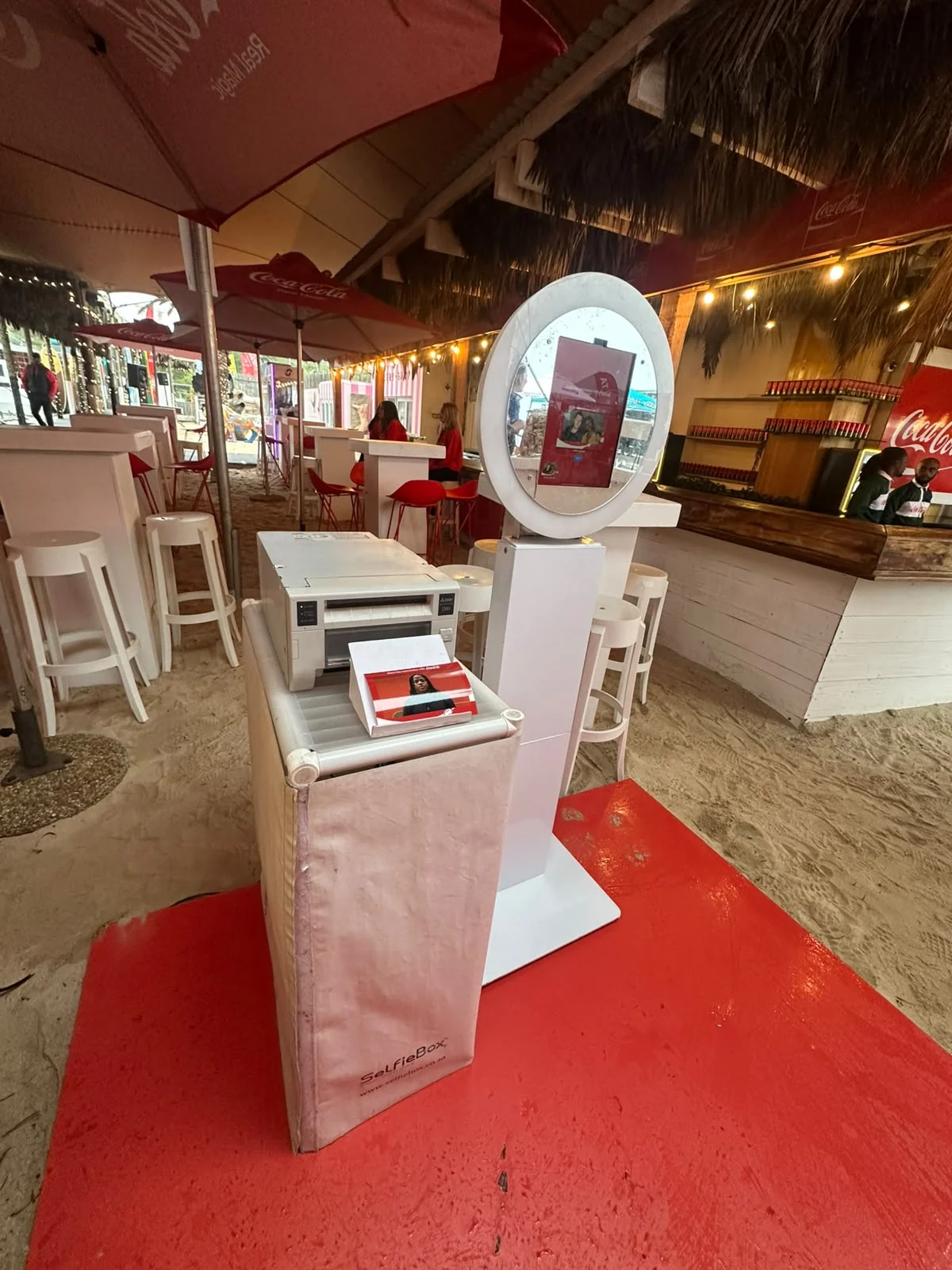 HaloBox for Perfect Solutions at the Checkers Boerewors Event at The Grand Beach Cafe in Cape Town Western Cape