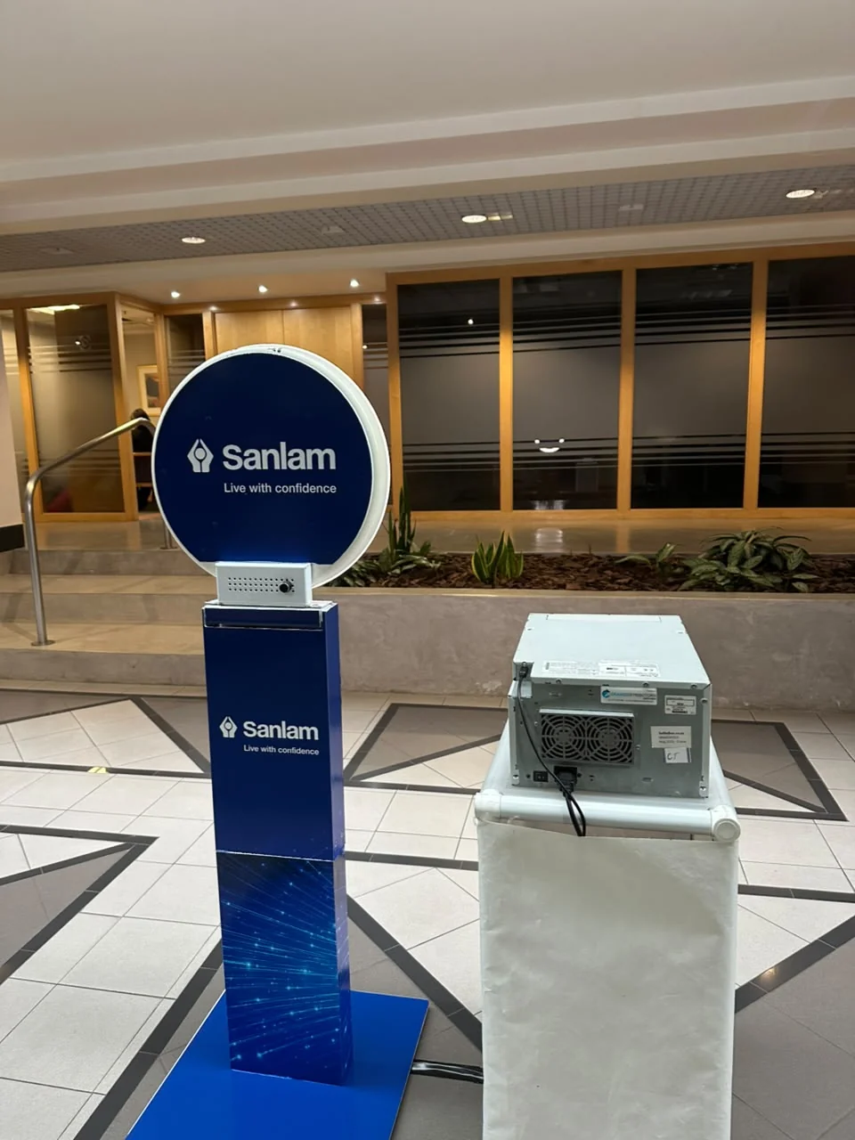 HaloBox for the Sanlam event at Sanlam Head Office in Cape Town Western Cape