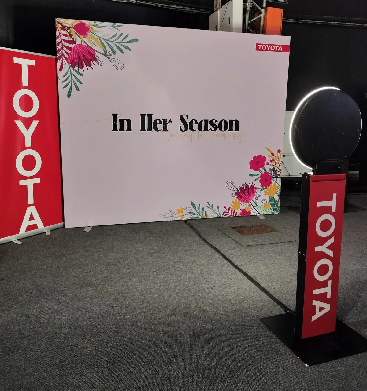 Branded HaloBox for Toyota Women's Day at Sun Coast Casino in Durban