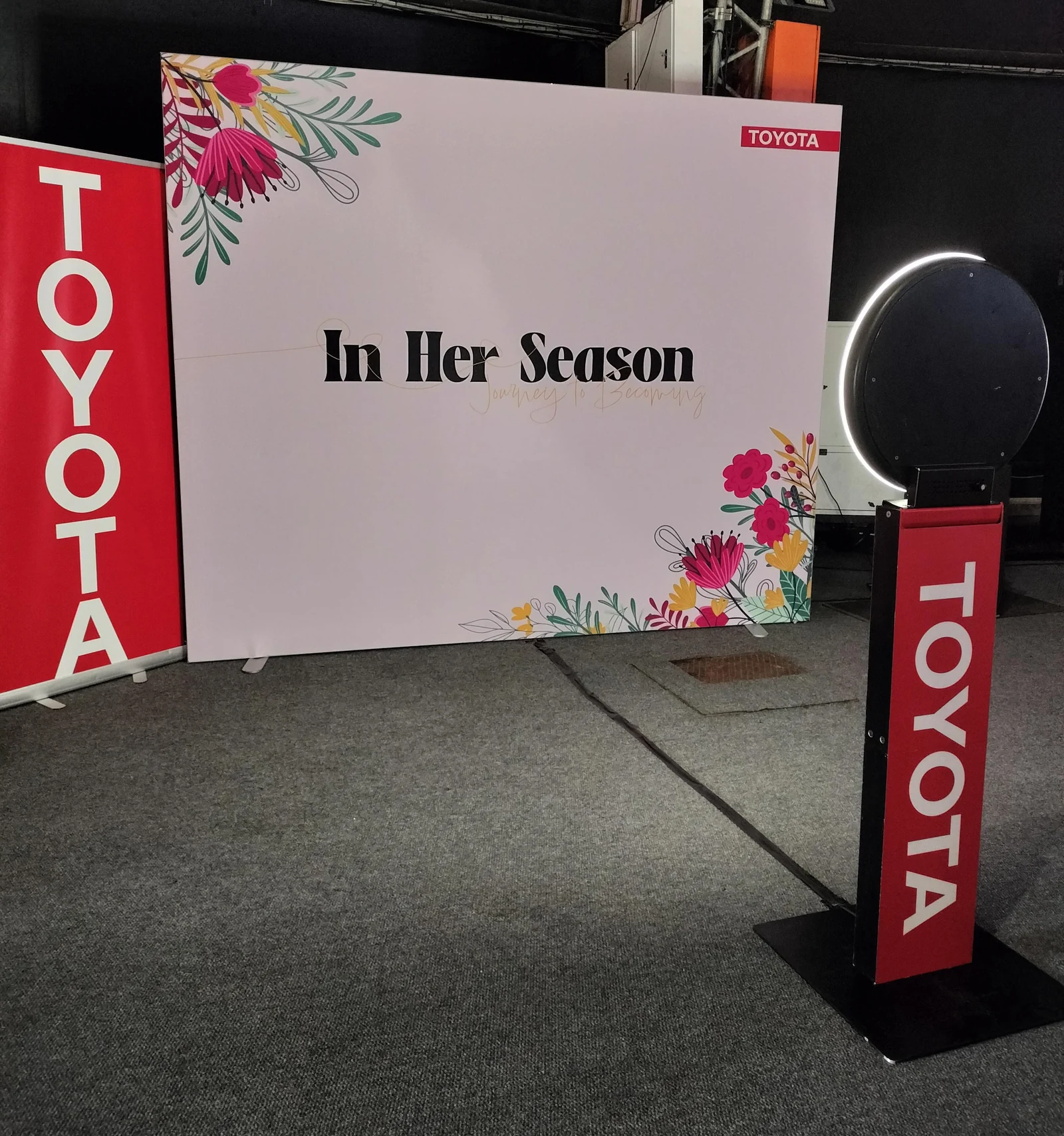 Branded HaloBox for Toyota Women's Day at Sun Coast Casino in Durban