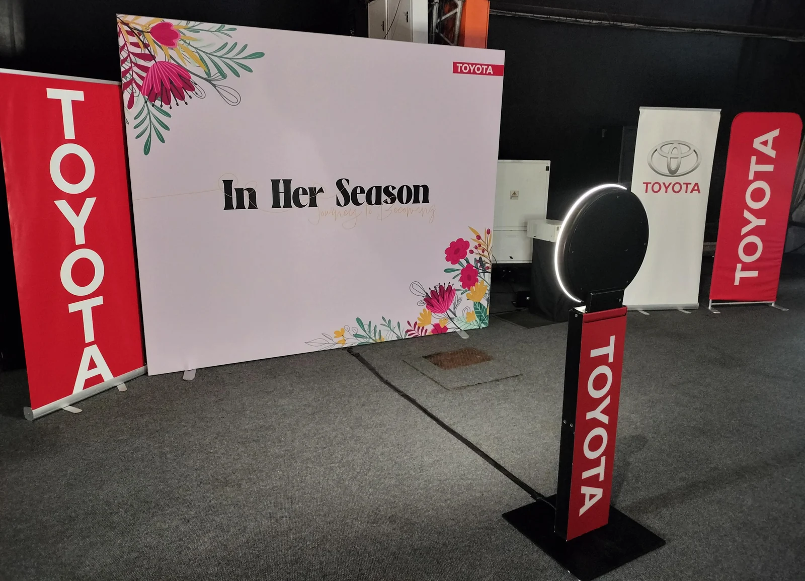 Branded HaloBox for Toyota Women's Day at Sun Coast Casino in Durban