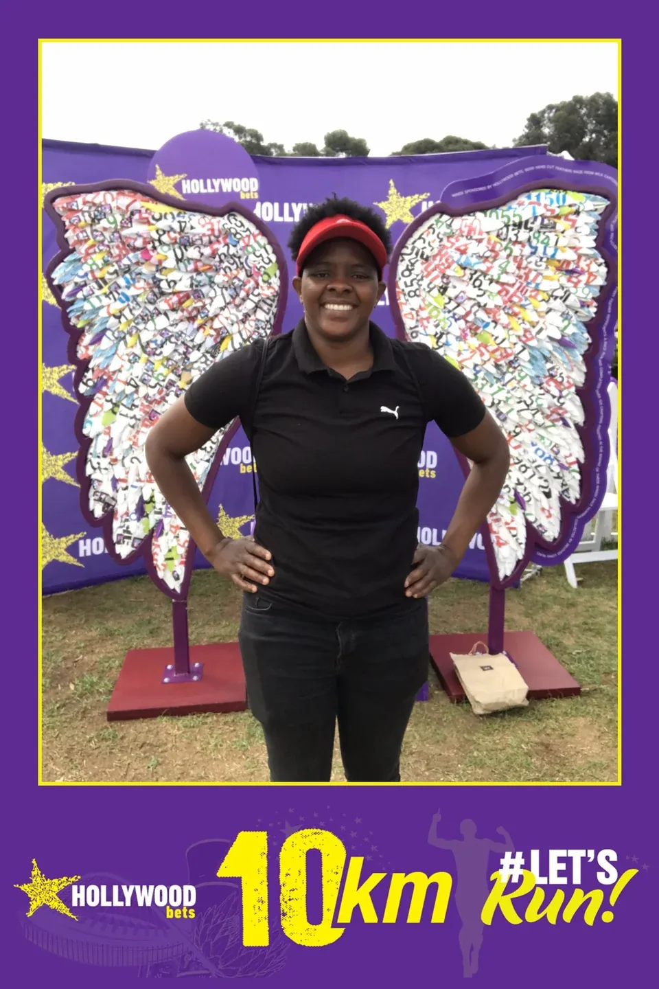 Hollywood Bets 10Km #LetsRun race with our Photobooth
