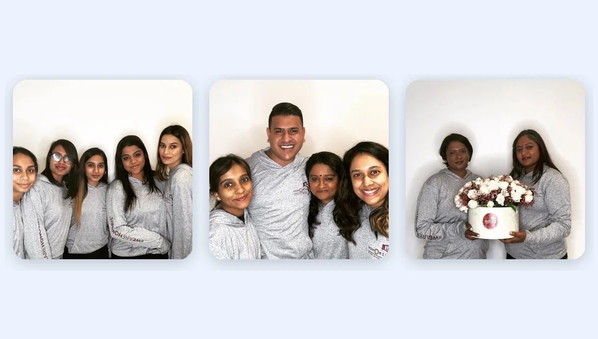 Honoris 5 Year Celebration Mosaic Wall event collage by SelfieBox in Gauteng
