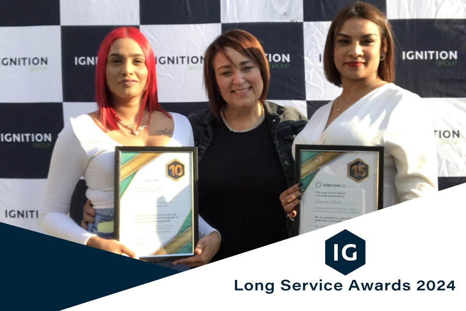 IG Long service awards with Selfiebox