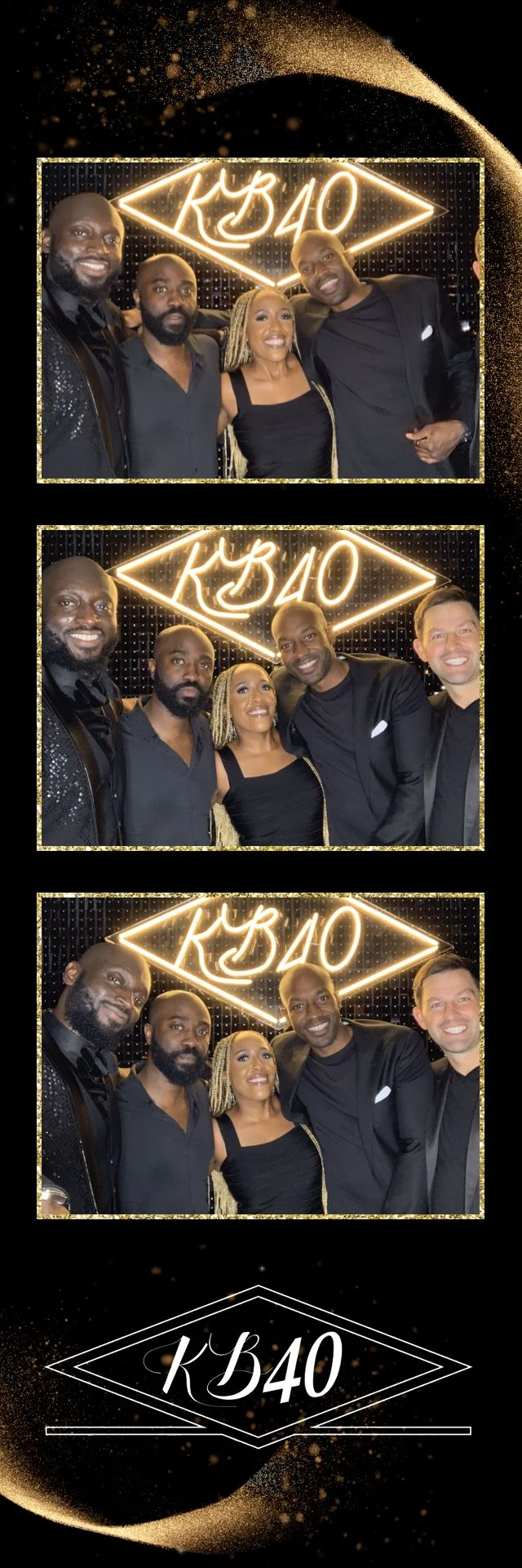 KB’s 40th Birthday Party with our Halobox!