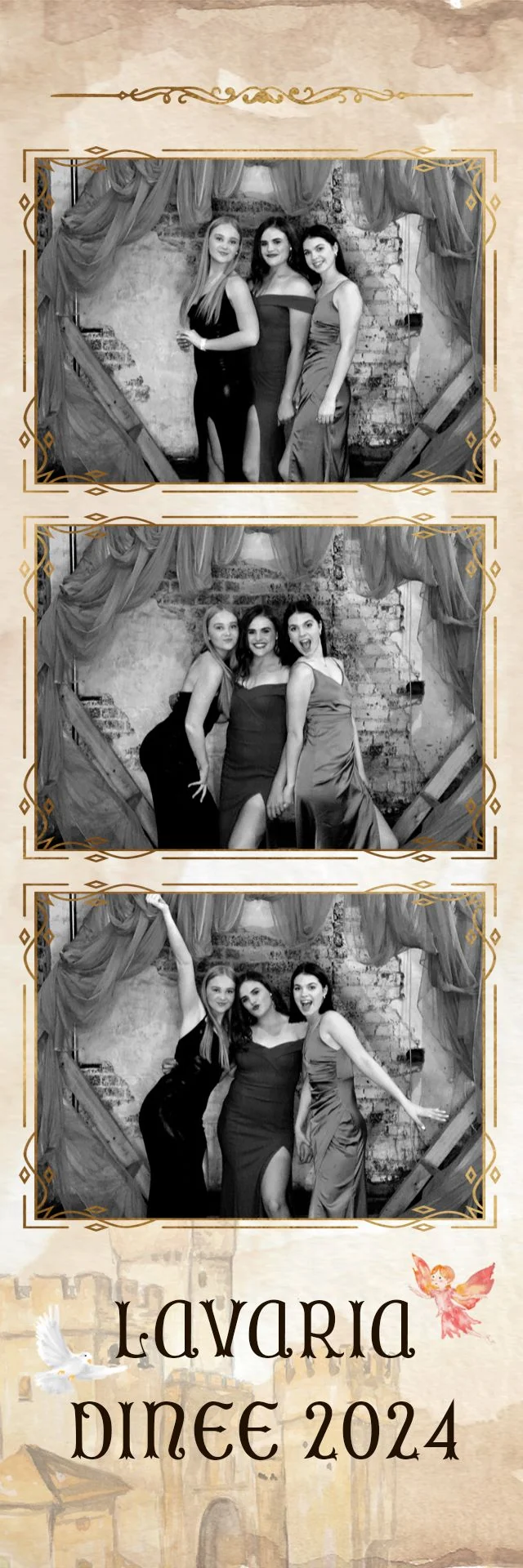Lavaria Hostel Dine with our Tuxedo photo booth