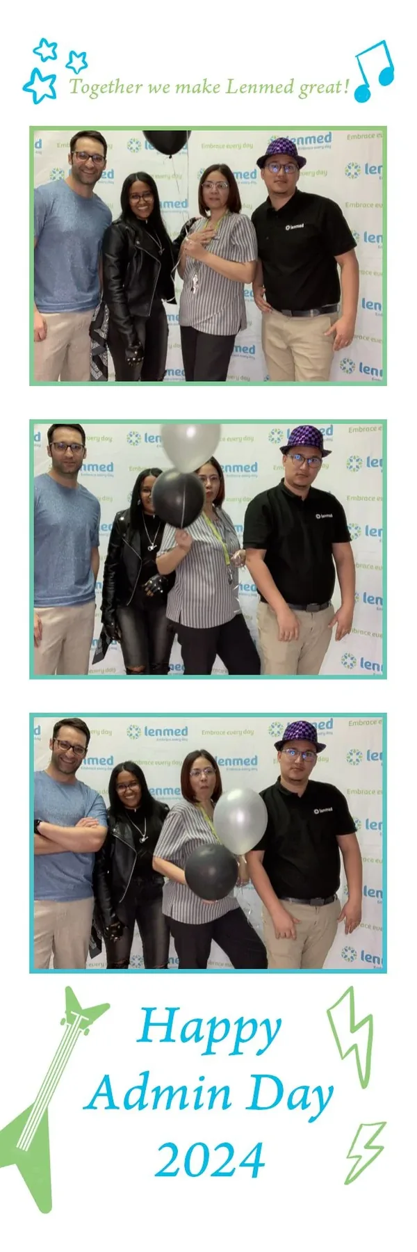 LenMed Hospital Admin day with our Halobox