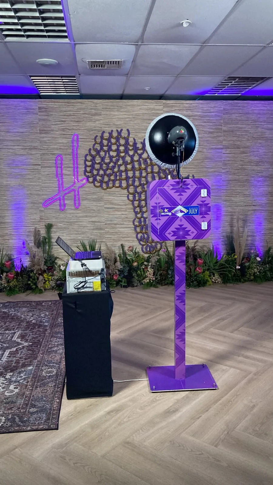 Branded NanoBox for HollywoodBets at the Durban July 2026 in KwaZulu-Natal