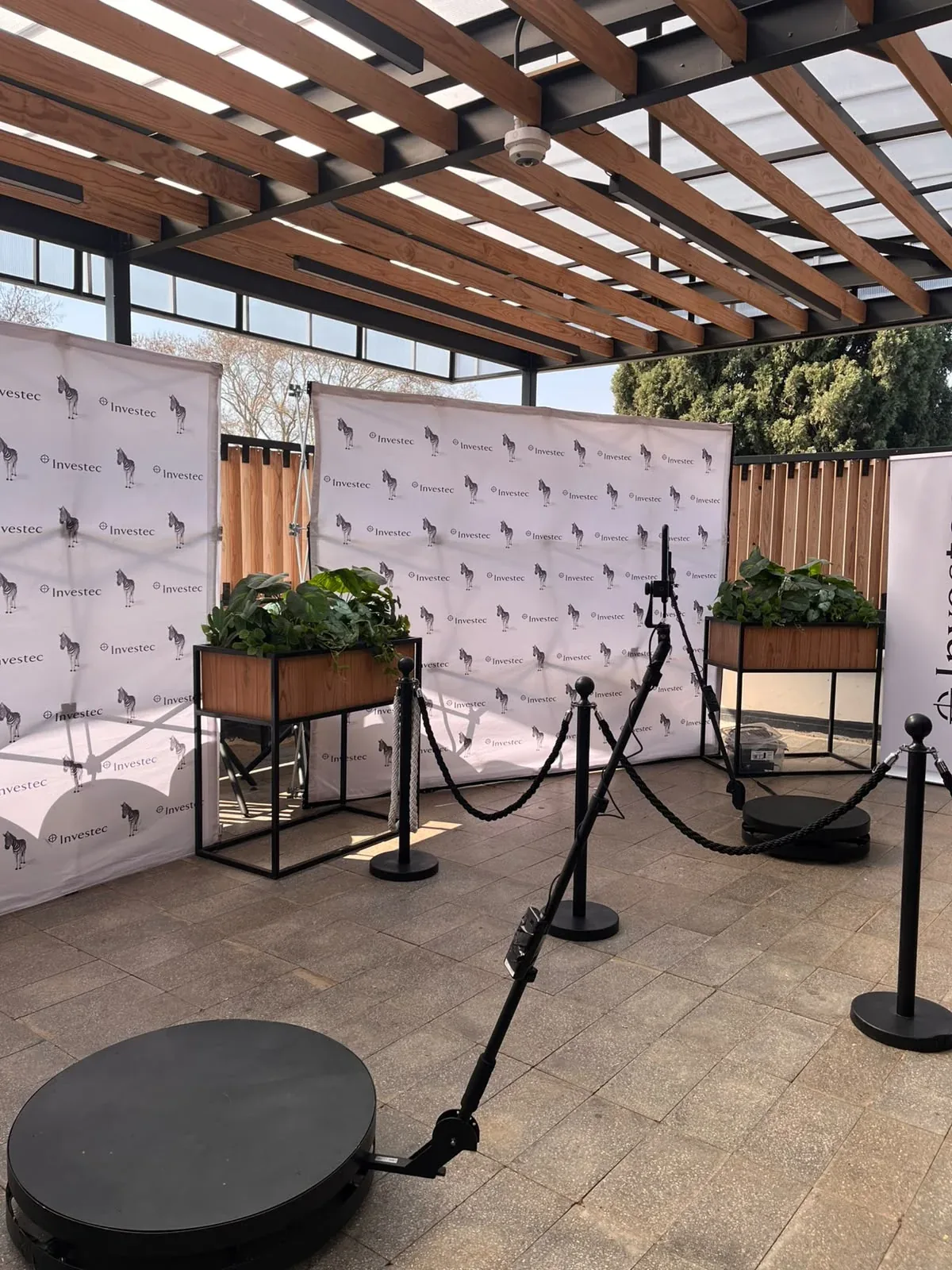 Orbit 360 Spin videobooth for Investec at NWU Potchefstroom Campus in Potchefstroom North West