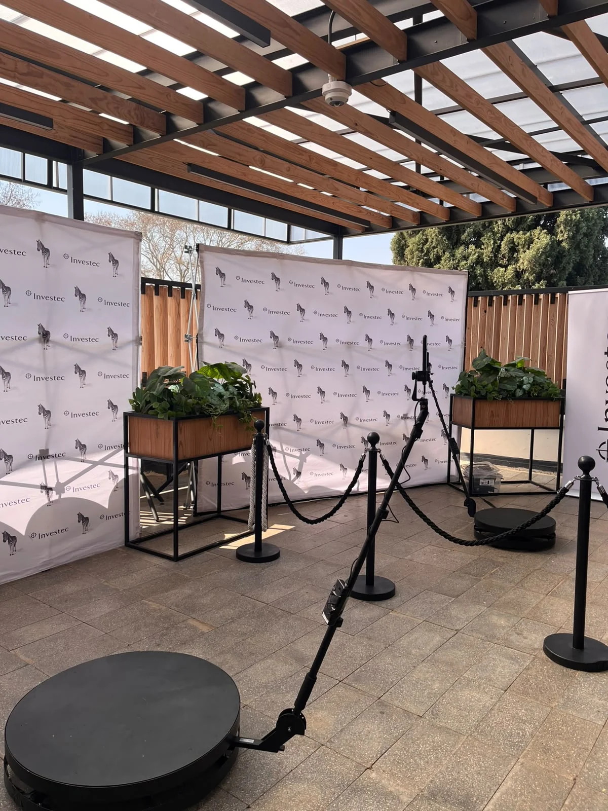 Orbit 360 Spin videobooth for Investec at NWU Potchefstroom Campus in Potchefstroom North West