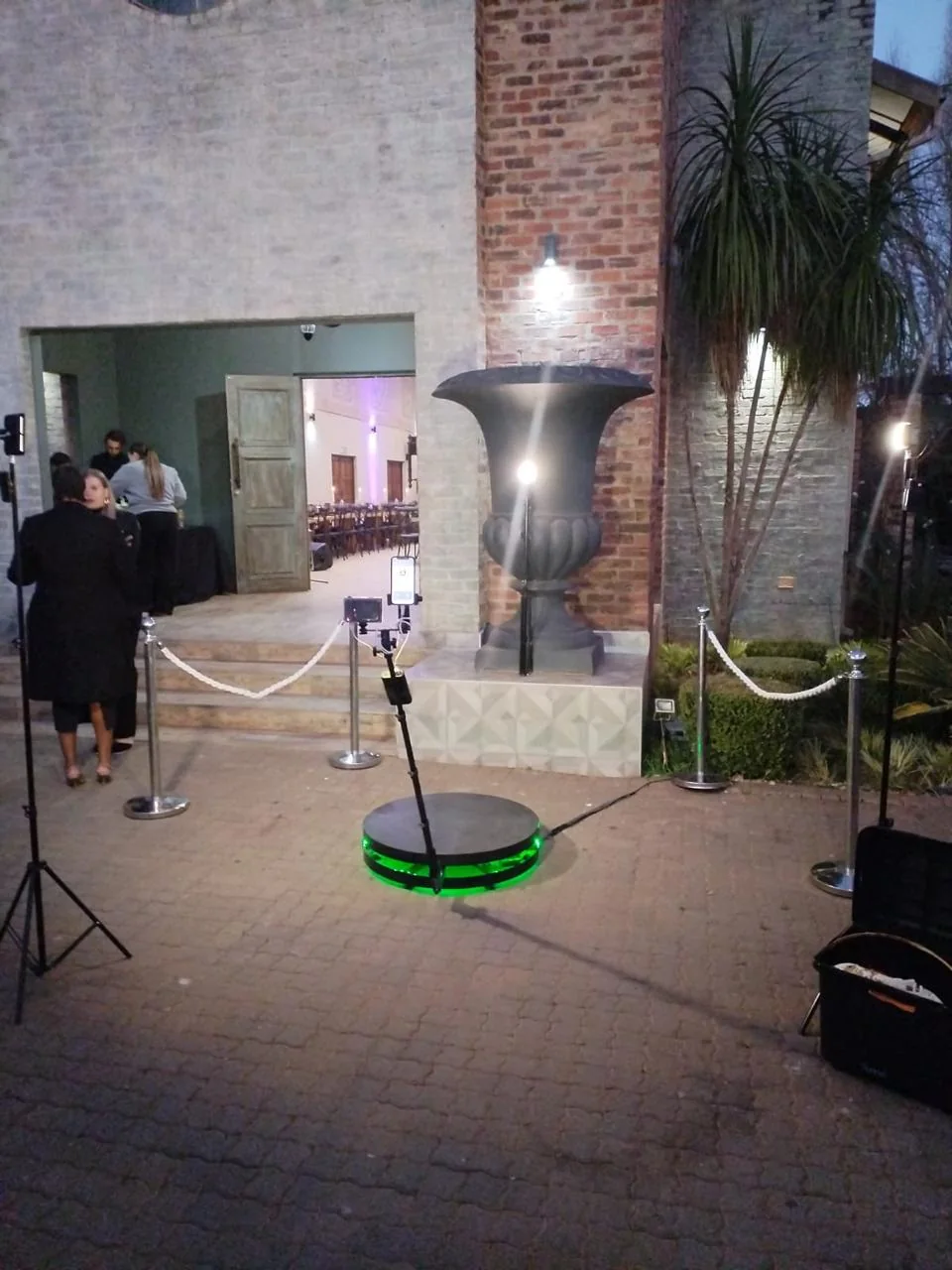 Orbit 360 Spin videobooth for NWU HR Summit at Roots Venue in Potchefstroom North West