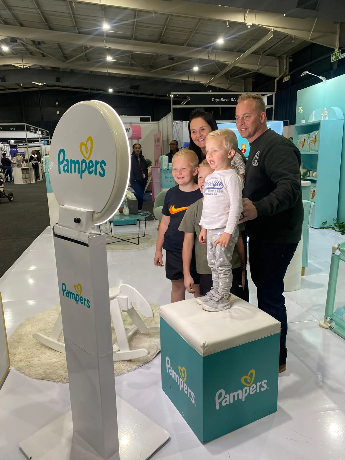 HaloBox for Pampers at MamaMagic 2026 in Gauteng