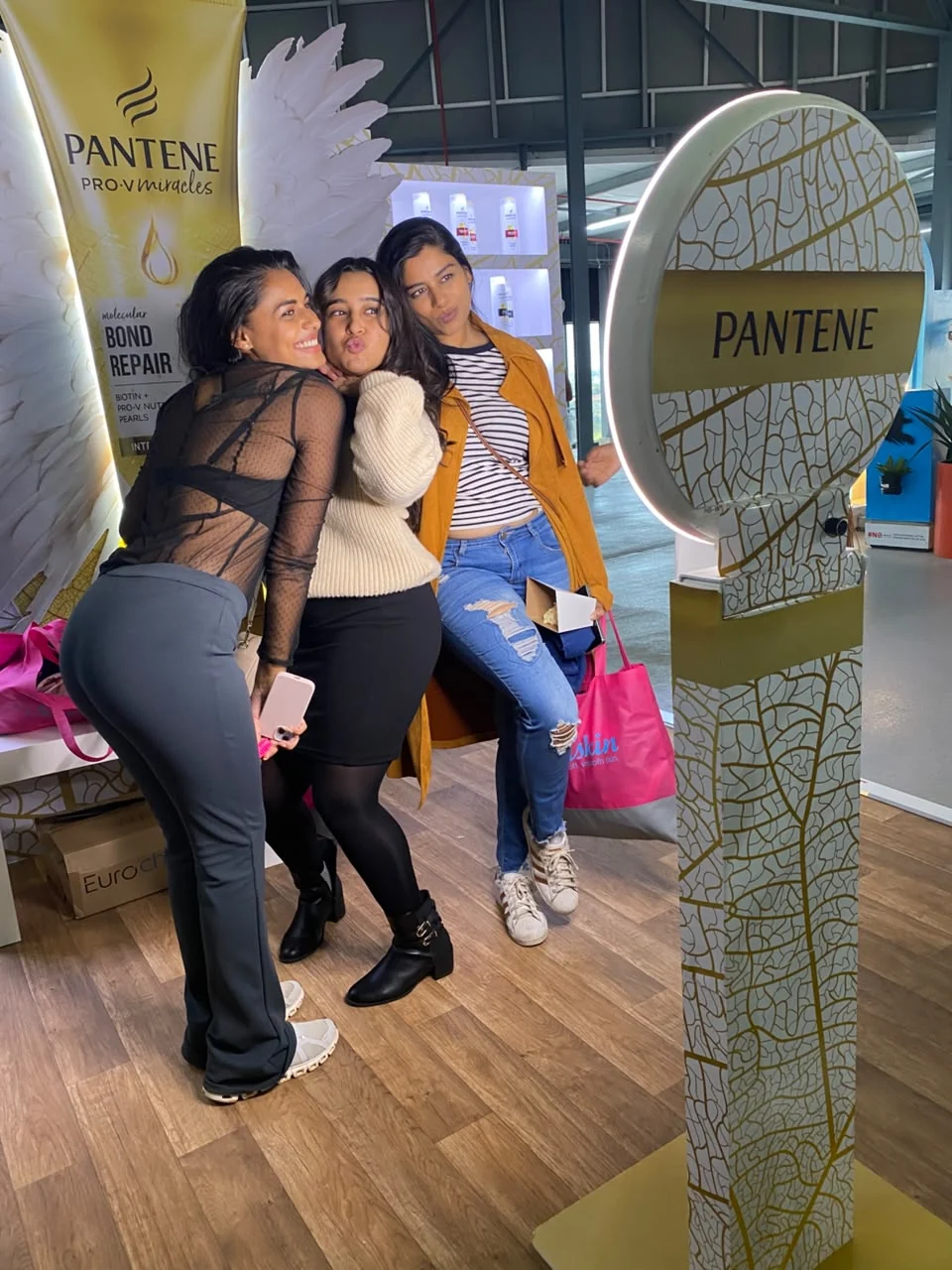 HaloBox for Pantene at the Takealot House of Beauty in Gauteng