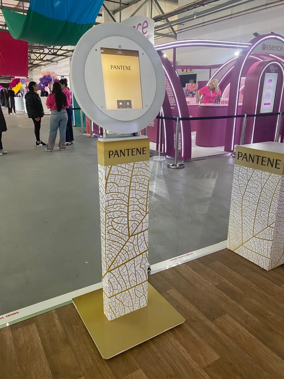 HaloBox for Pantene at the Takealot House of Beauty in Gauteng