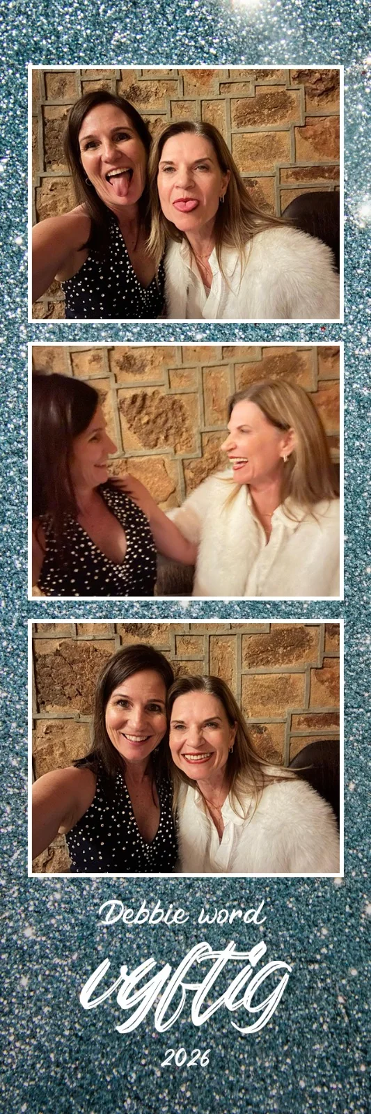 Retro Pod photobooth for Debbie's 50th birthday at Le Souvenir in Klerksdorp North West