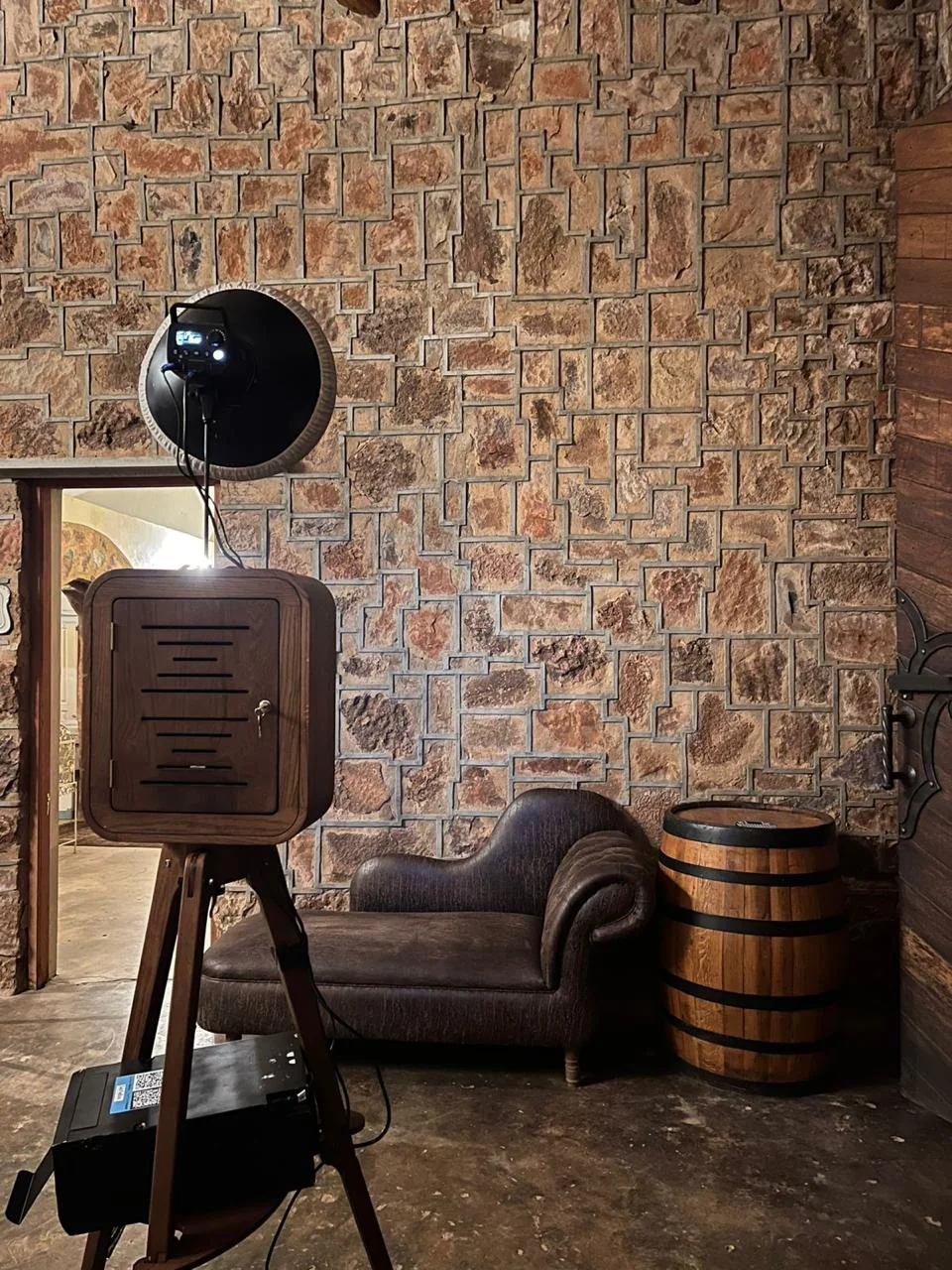 Retro Pod photobooth for Debbie's 50th birthday at Le Souvenir in Klerksdorp North West