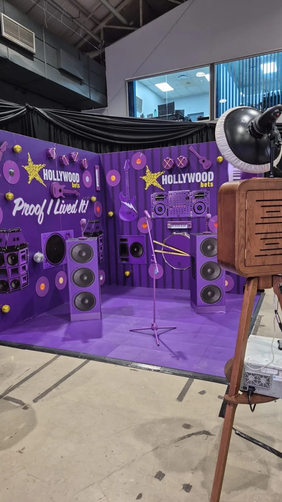 RetroBox for the HollywoodBets Shimza event at Durban ICC in KwaZulu-Natal