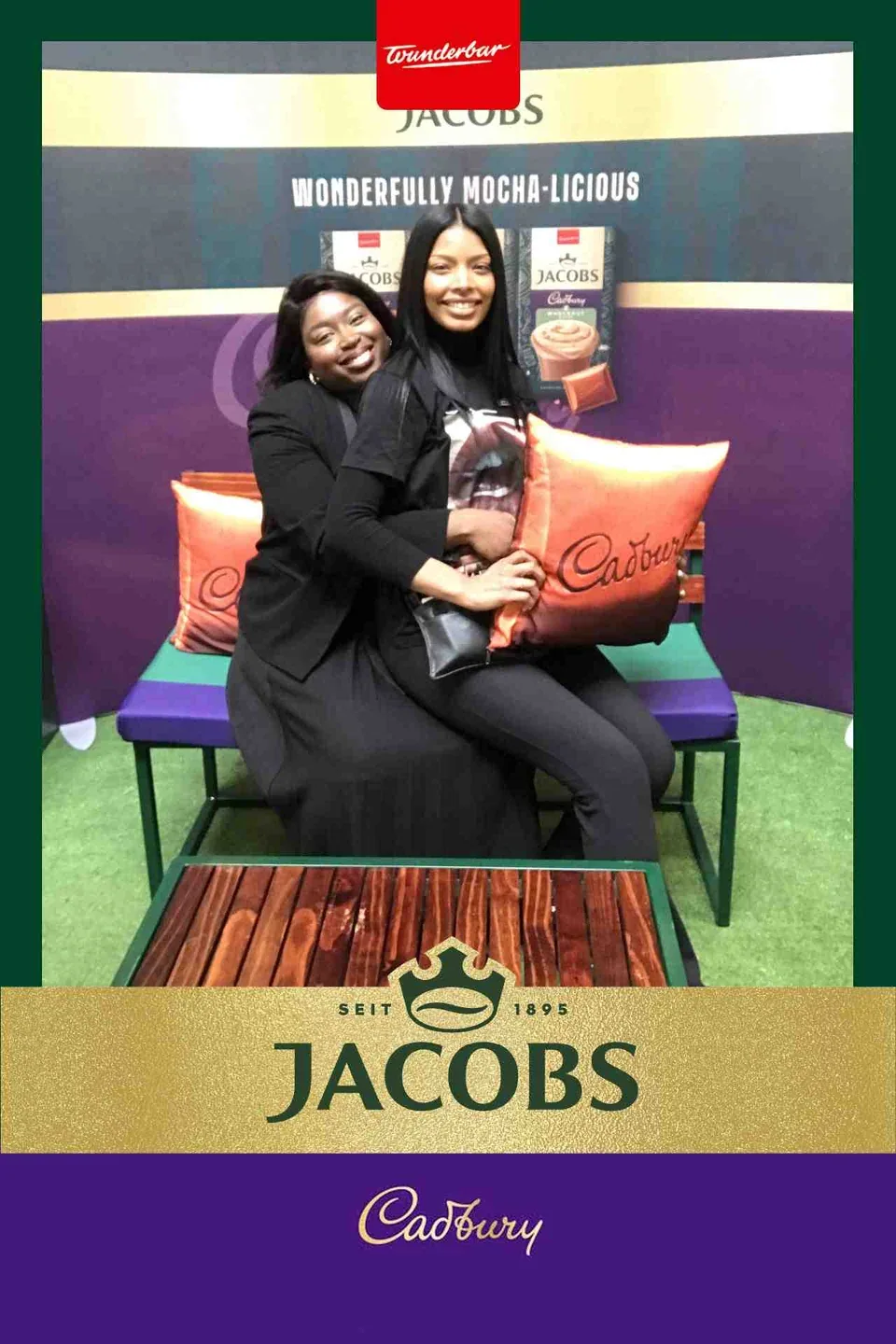 SelfieBox photo booth for Jacobs & Cadbury