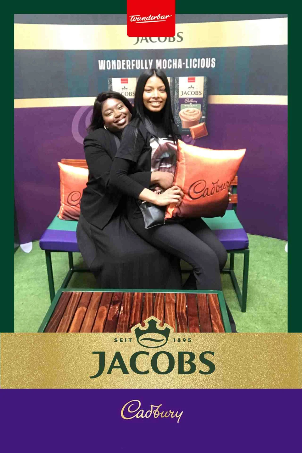 SelfieBox photo booth for Jacobs & Cadbury