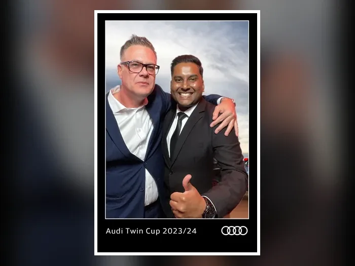 Audi Twin Cup featuring the Nano photo booth