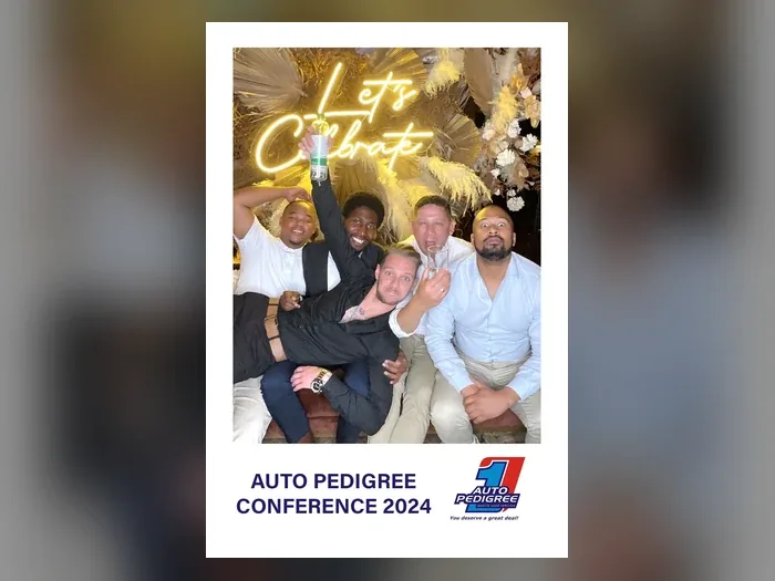 Auto Pedigree Conference with our Tuxedo photo booth