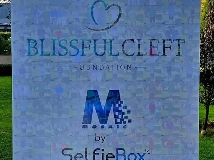 Blissful Cleft Foundation Mosaic Wall by SelfieBox in Gauteng