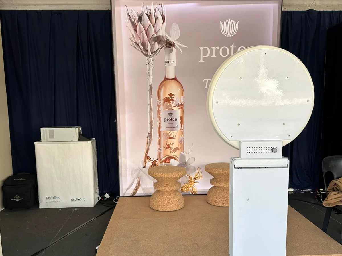 HaloBox for Anthonij Rupert Wyne at the Bastille Festival in Franschhoek Western Cape