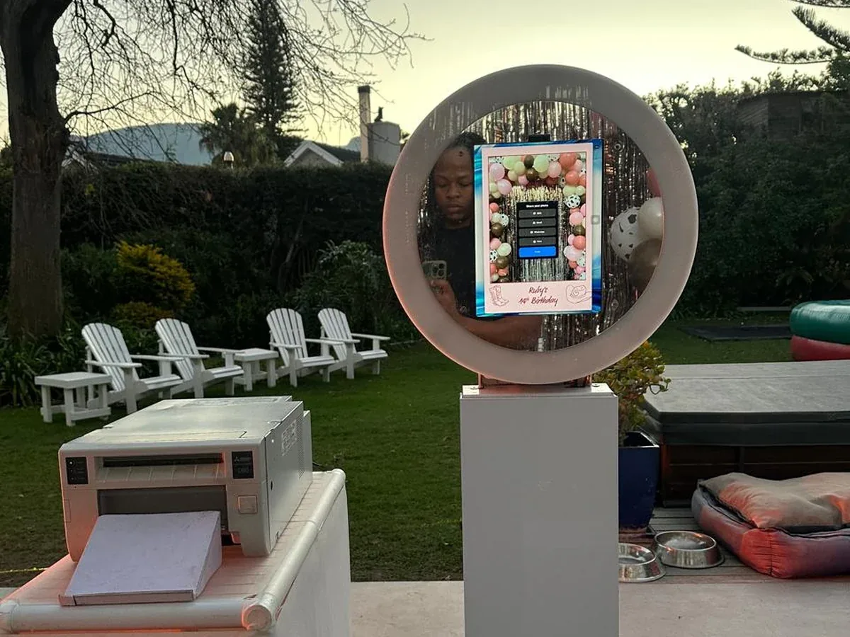 HaloBox photobooth for Tammy Lane at Ruby's 14th birthday in Constantia Hill Cape Town Western Cape