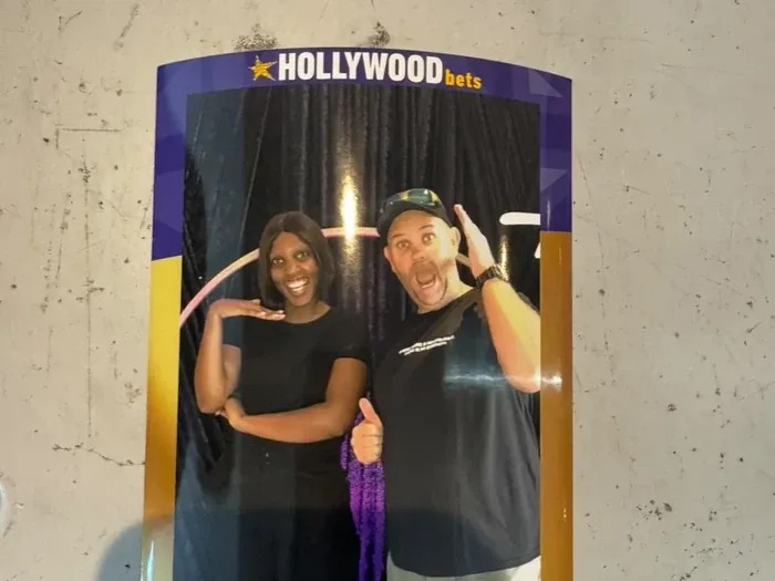 Branded HaloBox setup for HollywoodBets Gold Challenge 2026 in KwaZulu-Natal