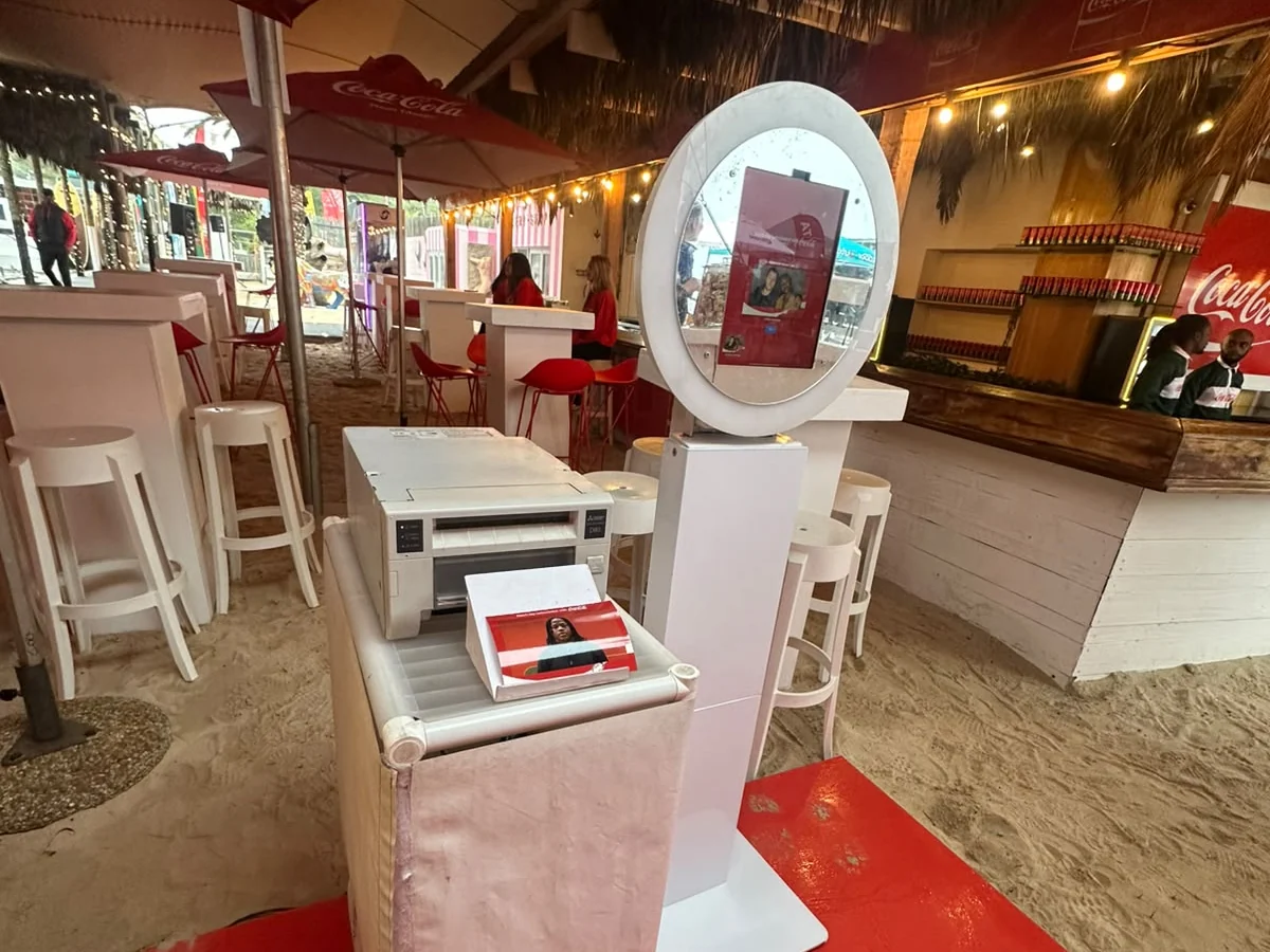HaloBox for Perfect Solutions at the Checkers Boerewors Event at The Grand Beach Cafe in Cape Town Western Cape