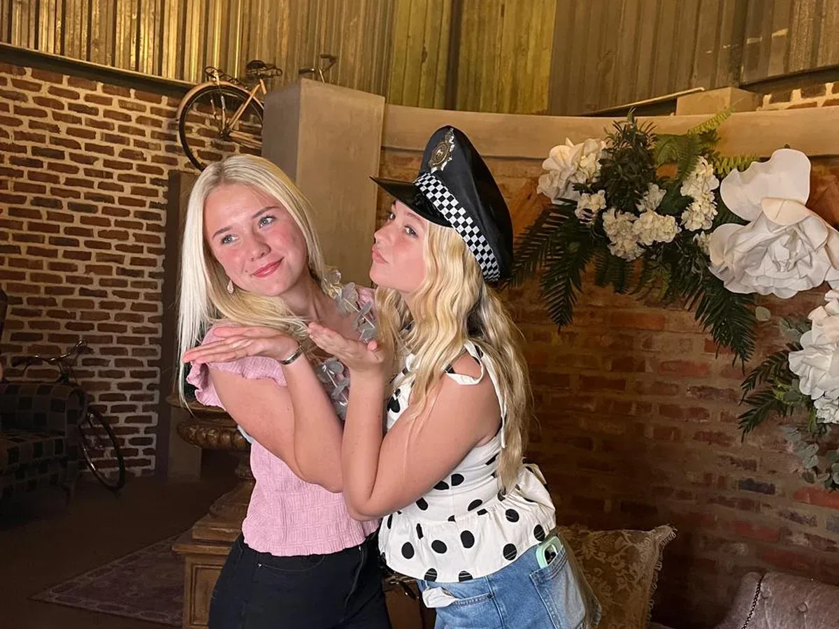 HaloBox photo booth for Highschool Wesvalia hockey dine in Klerksdorp North West